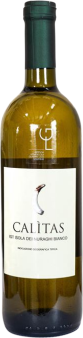 Bottiglia vino rosso Calìtas Nuragus di cagliari DOC Cantina Lecis